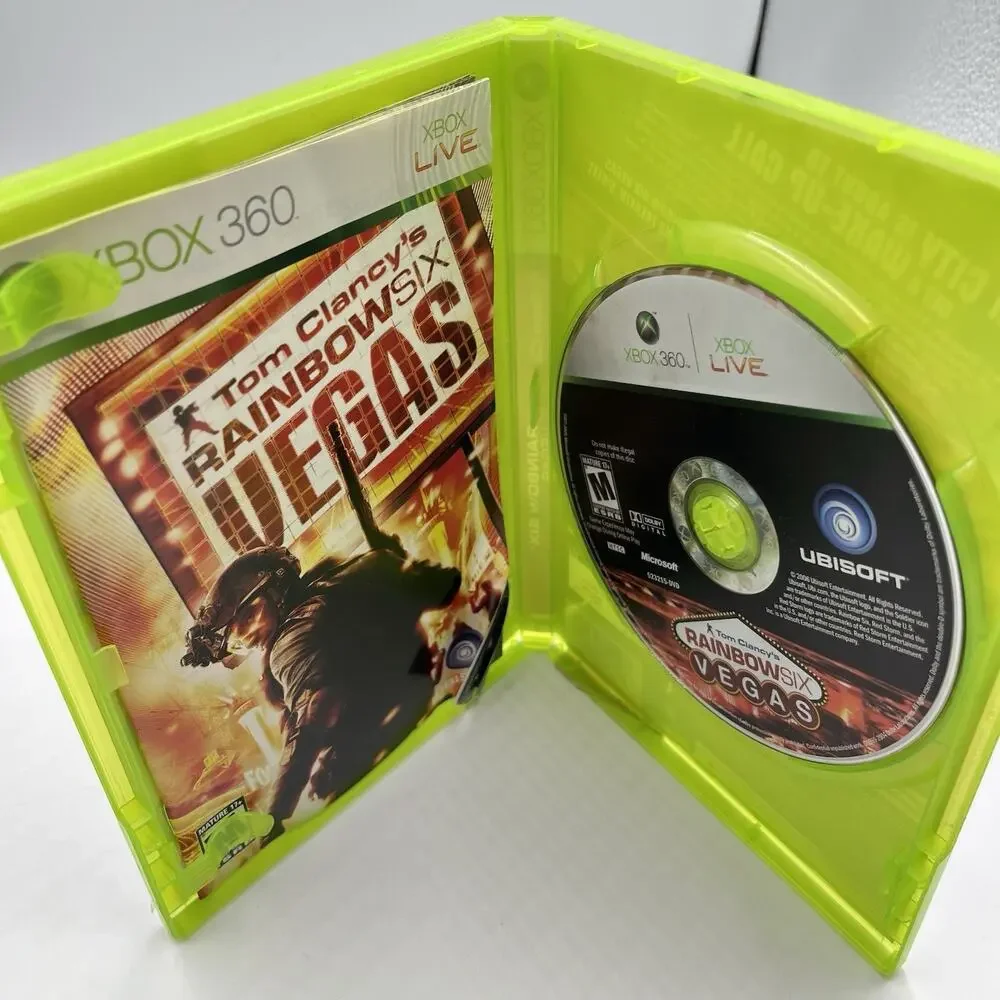 Rainbow Six Vegas - Microsoft Xbox 360 Pristine Tested Authentic